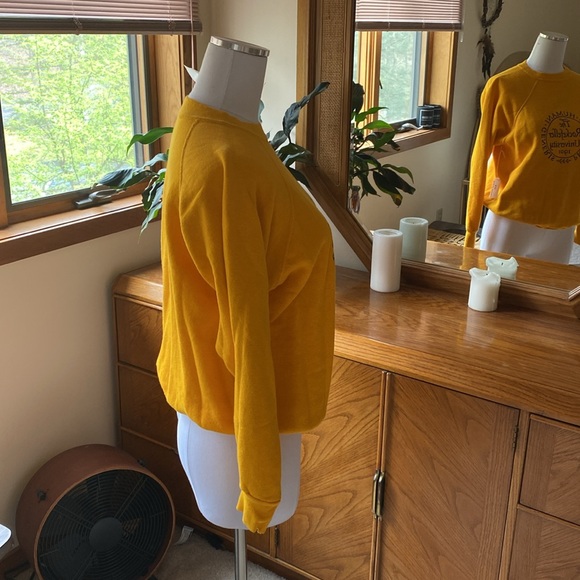 Vintage Rockefeller University 1901 sweatshirt crew cut raglan sleeve - Picture 3 of 5